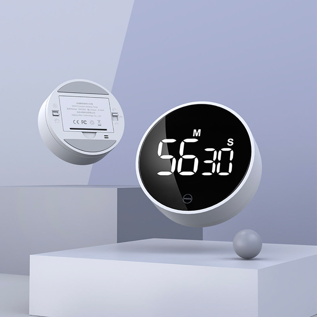Silent Rotating Magnetic Timer – Stick, Spin & Stay On Track!