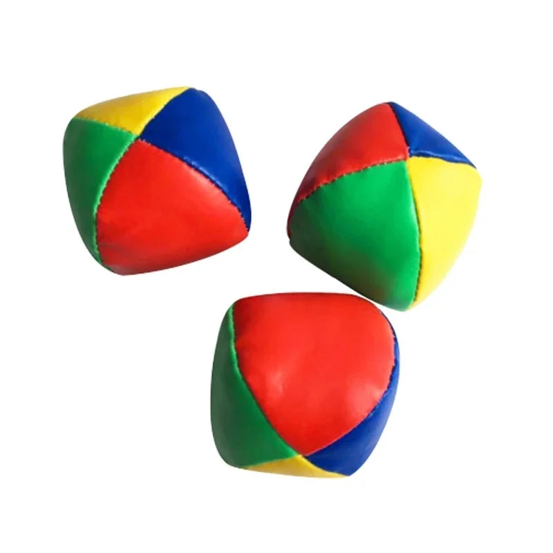 Juego de pelotas de malabarismo de colores (paquete de 3/6) para principiantes (5 cm)