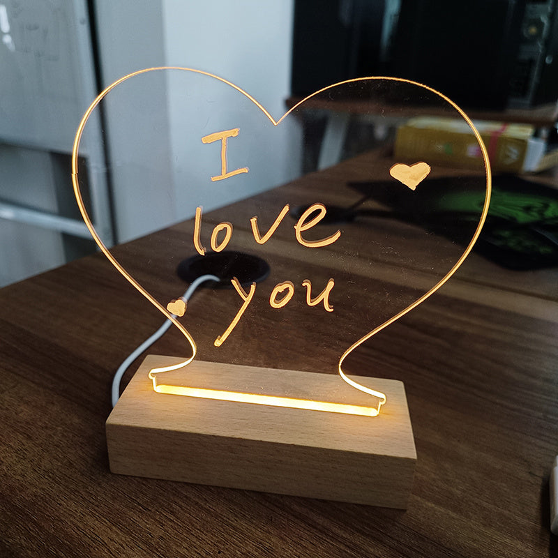 Brilliant LED Message Board – Leave Glowing Notes Anytime!